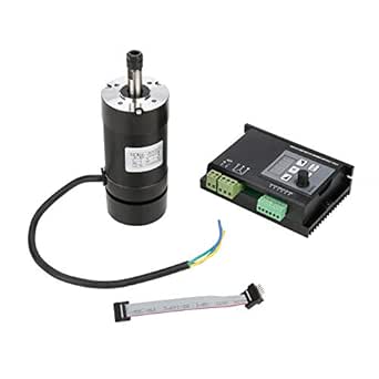 Kit Moteur D'Axe CNC 400W - Moteur Sans Balais 48V Avec Pilote NVBDL - Pour Machine De Gravure/CNC