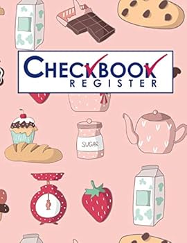 Paperback Checkbook Register Book