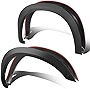 DNA Motoring WF-81018-MBK OE Style Fender Flare Cover Wheel Protector 4Pcs/Set Compatible with 10-18 Dodge Ram 2500 3500