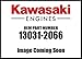 Kawasaki Engine Fe290d Crankshaft Comp 13031-2066 New OEM