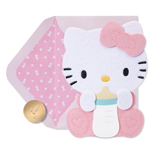 Image of Papyrus Hello Kitty Baby Shower Card (Sweet Moments To Come)