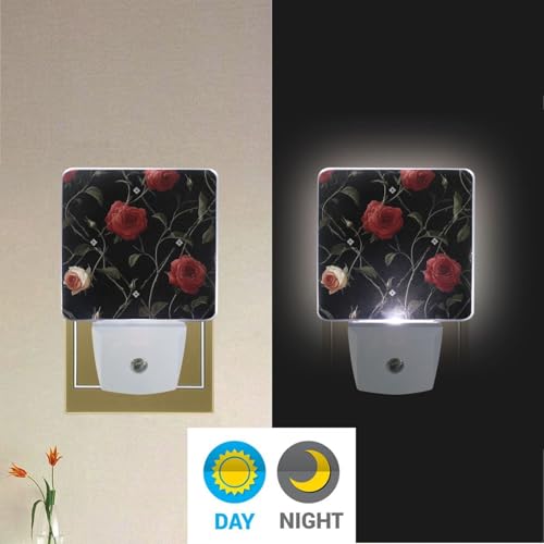 Lámpara de Noche LED Sensor Roja miniatura 4