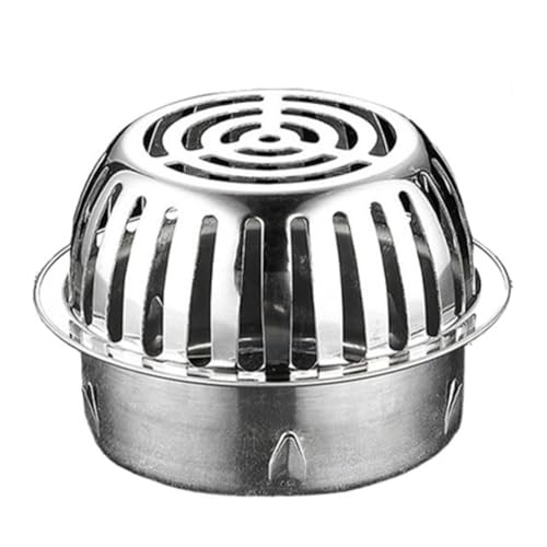 Gettimore - Gettimore 304 Edelstahl Dachbodenablauf mit Anti-Verstopfungsfilter für schnelle Entwässerung, leises Design, erhöhter Sicherheitsrand, einfache Installation, abnehmbar zum Reinigen, kompatibel mit 50