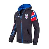tolle Passform Nebulus Sweatjacke PIJRI Herren, dunkelgrau - XL