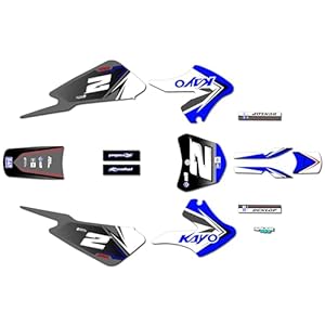 Kalair Gfx Graphics Kit For Kayo Kmb60 (2022-2024) Razor Series - Dirt Pit Bike Motorcycle Stickers, Dirtbike Racing Automotive Decal Motocross Accessories No-Plastics 5