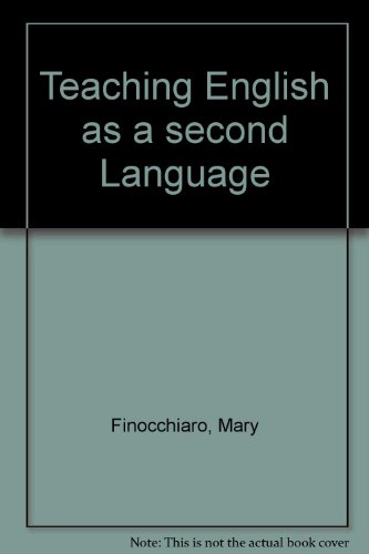 Teaching English as a Second Language B000PZVYRS Book Cover