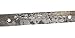 Handmade Sword - Samurai Katana Sword, Practical, Hand Forged, 1045 Carbon Steel, Clay Tempered, Damascus, Full Tang, Sharp, Tree Branches Pattern Tsuba, Black Wooden Scabbard, Sword Certificate