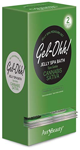 Avry Jelly Spa Pedicure Foot Bath - Cannabis Sativa 30pk Avry Jelly Spa Pedicure Foot Bath - Cannabis Sativa 30pk