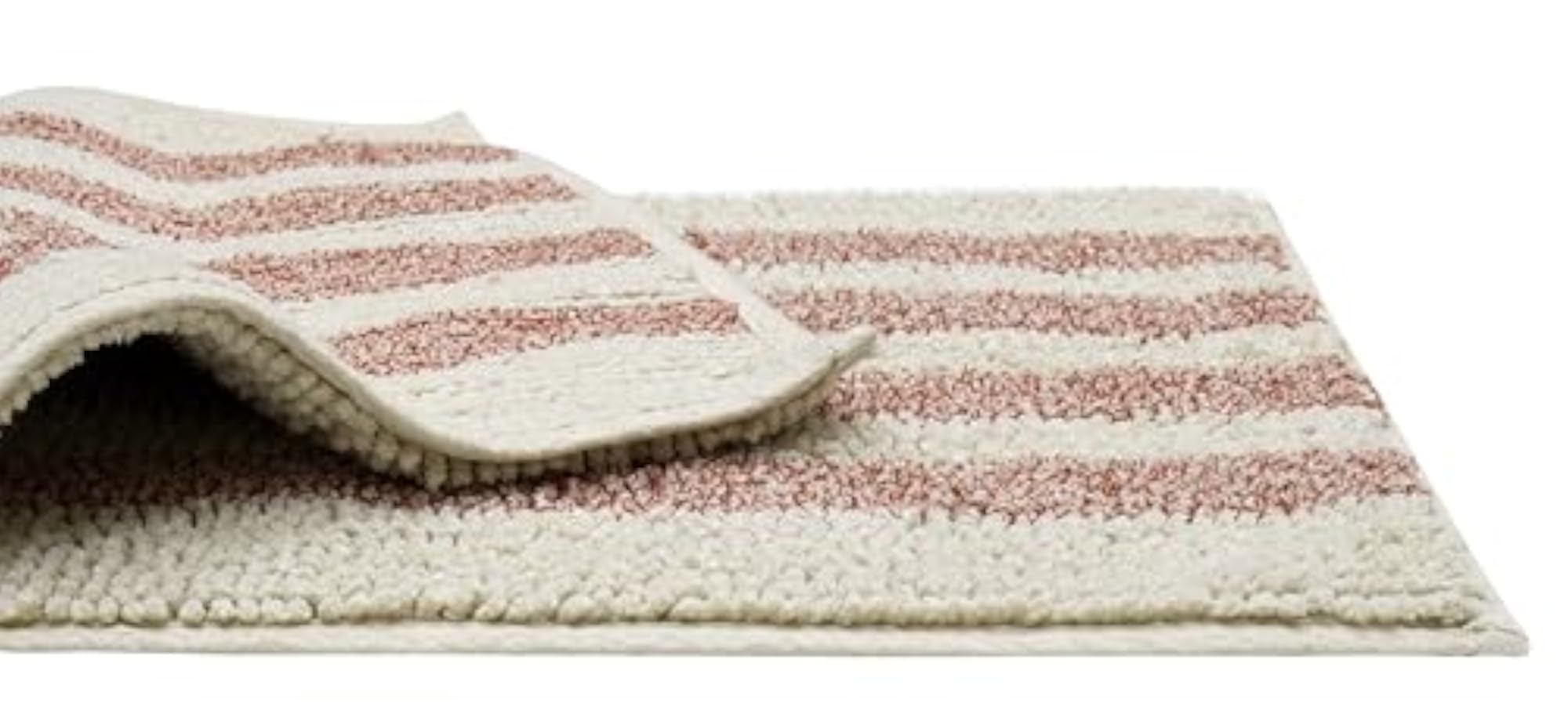 Super Absorbent Cotton Chenille Noodle Anti Slip Bath Mat