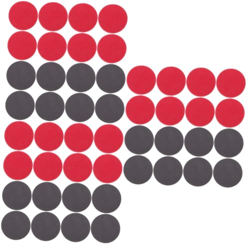 OSALADI 3sets Bowling Ball Cleaning Pad Set of Polishing Pieces Equipment Cleaner Sponge Pad 16pcs*3