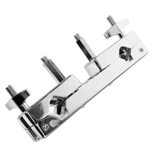 Abrazadera clip para platillo de batería y percusión. Construcción para soporte confiable durante presentaciones. Adecuada para varios platillos miniatura 1