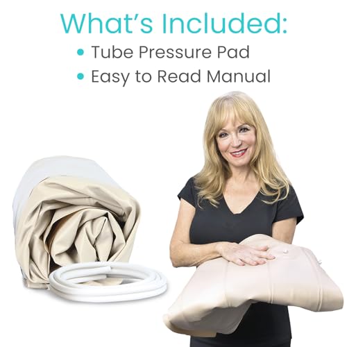 image for Vive Alternating Air Pressure Mattress Pad Replacement - The Original 