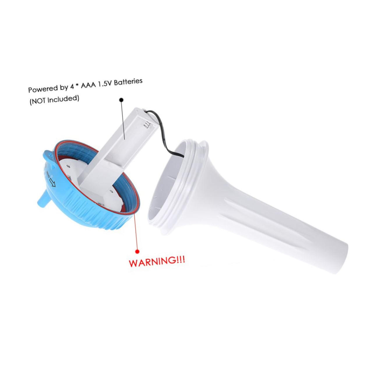 SUPVOX Termometro Digitale Wireless per Piscina e Spa Monitor della Temperatura Acqua Coperchio Tenuta Stagna Facile Lettura