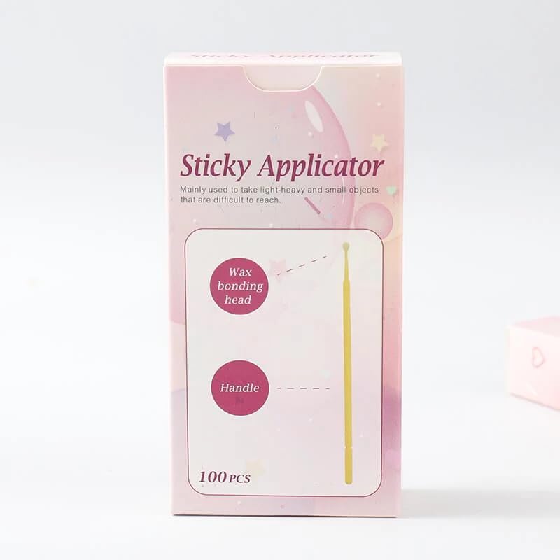 Laser Glow Tooth Gem Wax Brush Applicator - Precision Tool for Accurate Placement, Secure Grip, & Easy Handling - Ideal for Professionals