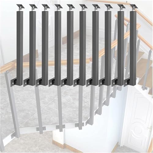 Balustre d'escalier réglable à 27 degrés avec fixation latérale stable - 2
