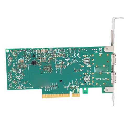 Dual Port Server Network Card, 10Gbps High Speed, Low Latency, MCX4121A XCAT, PCIe x8, Network Adapter with Short Bracket, for Desktop miniatura 5
