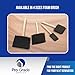 Pro Grade - Foam Brushes - 3 Inch - 36 Piece Poly Foam Brush Set