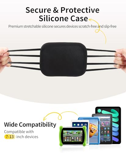 image for FANGOR Car Headrest Mount Holder, Tablet Holder for Kids in Back Seats