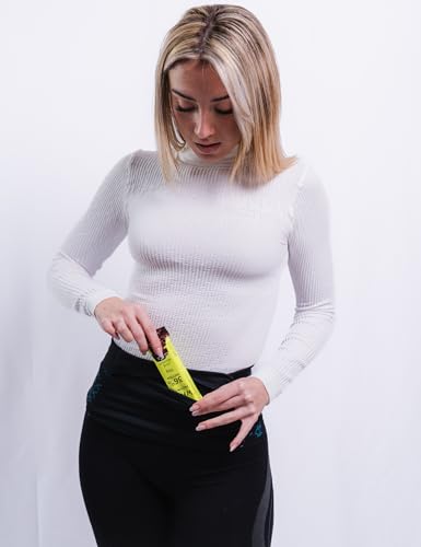 Ceinture d'enjambe extensible Biotex avec 4 poches pour smartphone L-XL
