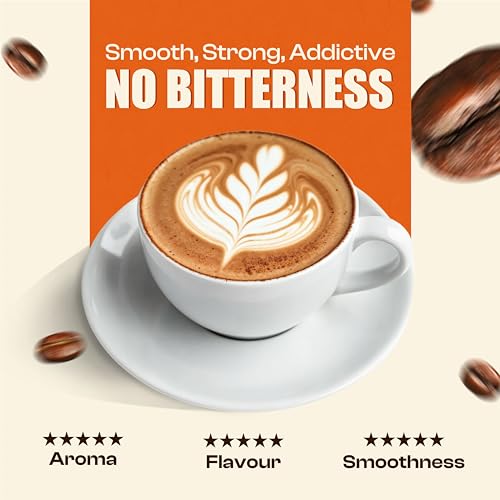 Image of Evora Greens South Indian Style Instant Filter Coffee | Blend with Arabica, Robusta & Chicory | Ideal for Hot & Cold Brews | 100g Glass Jar