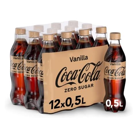 Coca-Cola Zero Sugar Vanilla - prickelndes Cover