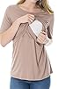 Smallshow 3 Pcs Maternity Nursing T-Shirt Modal Sh... #2