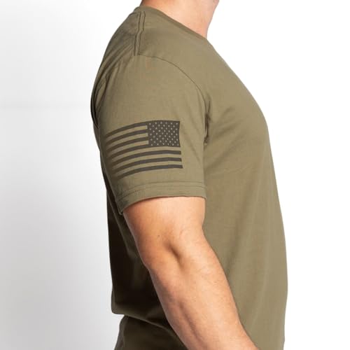 Image of Grunt Style Basic Crew Pack - USA, American Graphic Tee, Patriotic, Everyday, T-Shirts for Men Pack