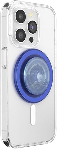 Vista 31 de PopSockets Phone Grip with Expanding Kickstand, Adhesive Grip claro negro