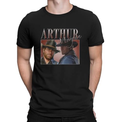 HXASKKF Red-Dead-Redemption-Valoriza-o-Camisetas-100-algodo-Tops-Manga-Curta-Pescoo-T-Shirt