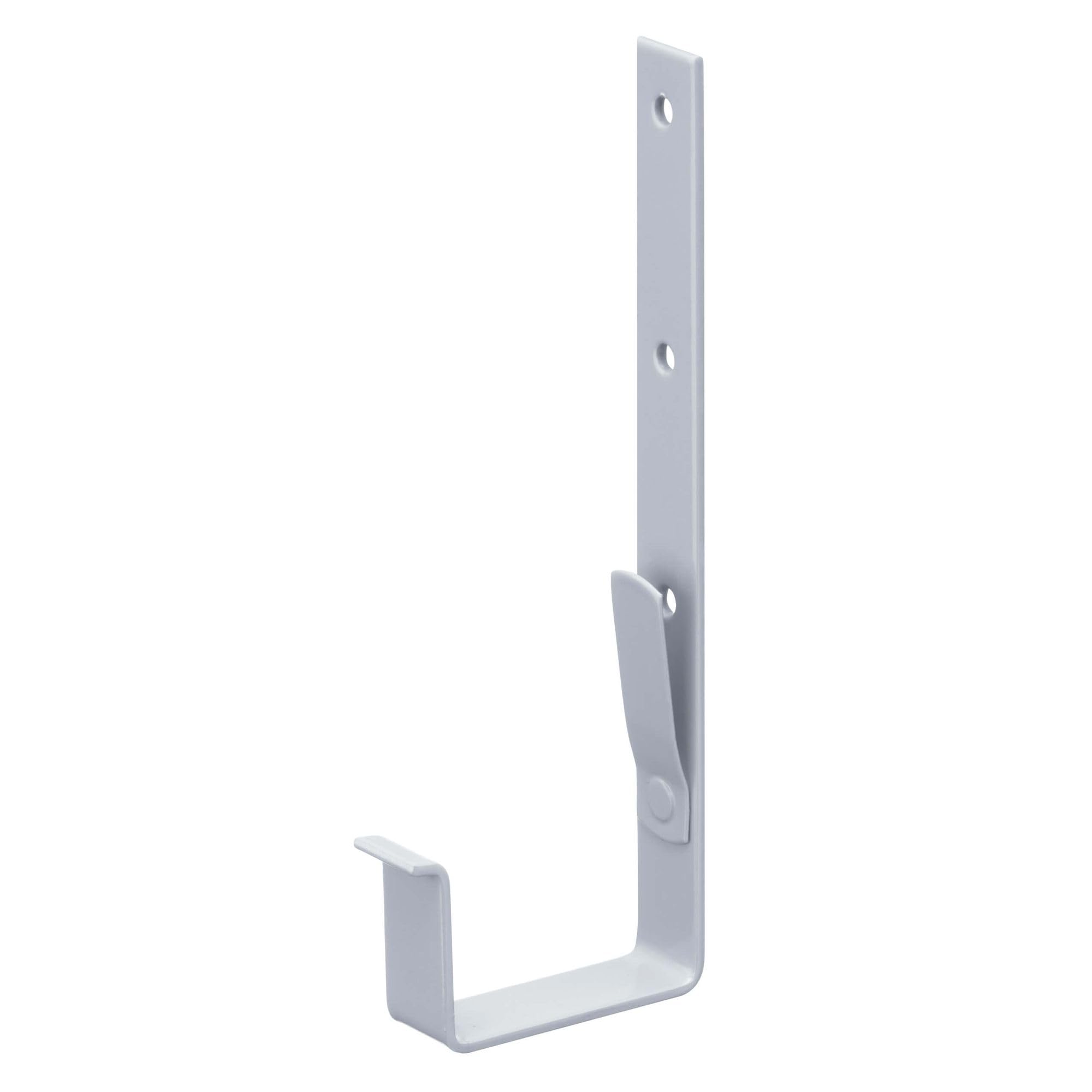INEFA Dachrinnenhalter Kastenrinne NW68 / 68 mm Weiß – Stirnbretthalter