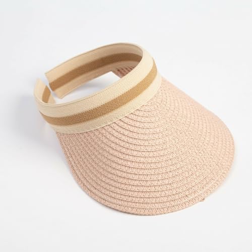 Image of Straw Sun Visor for Women