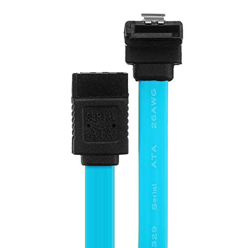 Cable SATA 3.0 6GB/s 5 piezas ángulo 90 grados 18 pulgadas miniatura 7