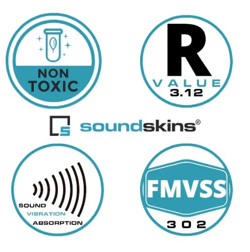 Soundskins SQSK Sound Insulation Kit - 2X Foam Speaker Rings, 2X Foam Backing Sheets, & 2X Speaker Kit Sheets by Soundskins - Used condition - Image 8