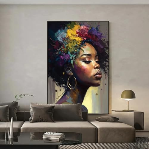 Toile femmes africaines pour salon moderne et grand format HD