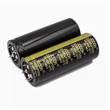 2PC 100v 22000 uf electrolytic Capacitor JCCON Black Gold Audio Amplifier Inverter Capacitor 4-pin 40x100