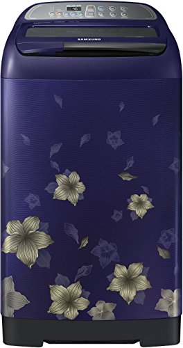 Image of Samsung 7 kg Fully-Automatic Top Loading Washing Machine (WA70M4010HL /TL, Star Flower Blue, Wobble Technology)