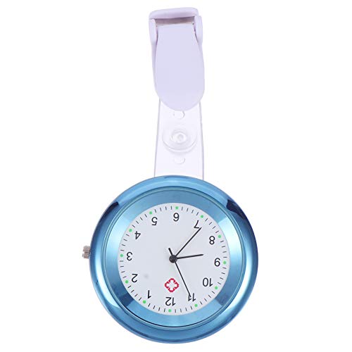 Krankenschwester Uhr Taschenuhr Ansteckuhr Brosche: Metall Personalisierte Krankenschwesteruhr Schwesternuhr Digital Quarzwerk Pflegeuhr Weihnachten Geschenke Pflege Pulsuhr Herren Damen Arzt Cover