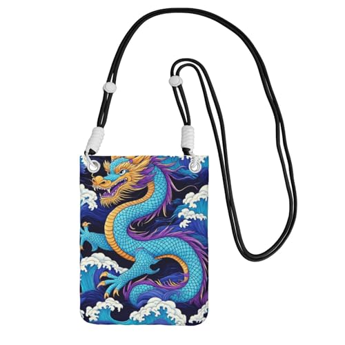 Beach Vacation Crossbody Purse, Lightweight Phone Bag Adjustable Strap Women
