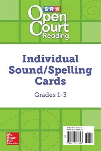 Open Court Reading Grades 1-3 Individual Sound/Spelling Card