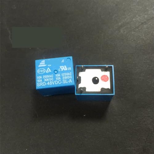 Relé SRD-12VDC-SL-A con alta capacidad de conmutación 10A 250VAC para placas electrónicas