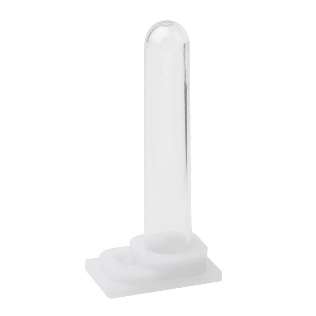 Dispensador de agua para hormigas, forma única de tubo, material acrílico, para colgar, uso interior, 3x2x6,5 cm, transparente, alimentado