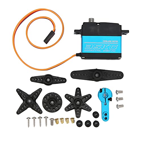 Image of Baxnore FI7635M Standard Metal Gear Digital Servo 35kg High Torque Waterproof with Encoder for 1:8 1:10 RC Truck Climbing Car Off Road Vehicle