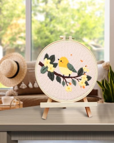 Image of TINDTOP Punch Needle Kits, DIY Punch Embroidery Kits