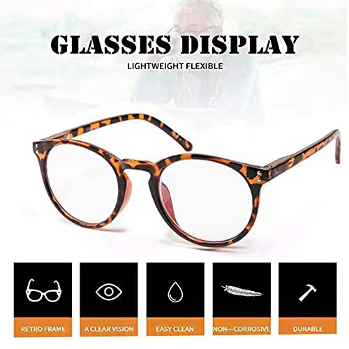 Vecien Blue Light Blocking Reading Glasses 3-Pack Matte Finish Readers - Image 4