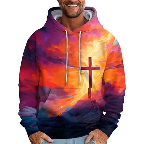 Men'S Sweatshirts Tall Gym Fall Camo Hoodies Long Sleeve Pullover Winter Drawstring Men Hoodies Y2K With Pockets 2024