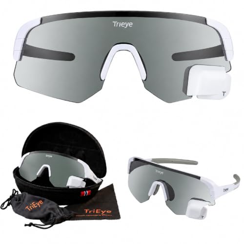 TriEye Cycling Glasses Rear-View Mirror UV400, Reflective