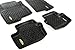 Outland 391298827 Black Front, Rear and Cargo Floor Liner Kit For Select Jeep Compass and Patriot Models