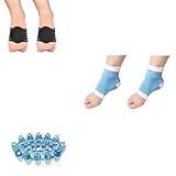 pedimendtm Plantarfasziitis Relief Pack – 2 x Knöchelbandage Socken mit Arch Support – 2 x Senkfuß – 1 x Faszie Fuß, Massagegerät – Burning Fuß Erleichterung – bänderverletzung