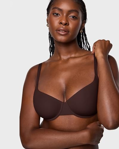 Image of INLYRIC Women's Unlined Balconette Bra Demi Underwire