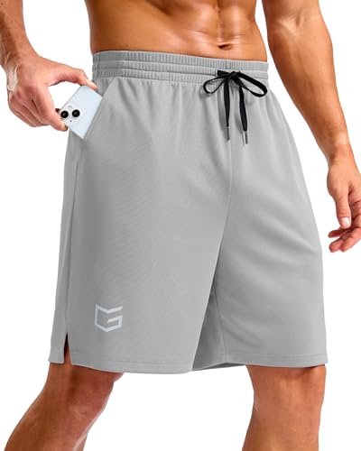 Image of G Gradual Men's Athletic Workout Shorts with Pockets 5 inch /7 inch /9 inch Lightweight Quick Dry Gym Basketball Running Shorts for Men